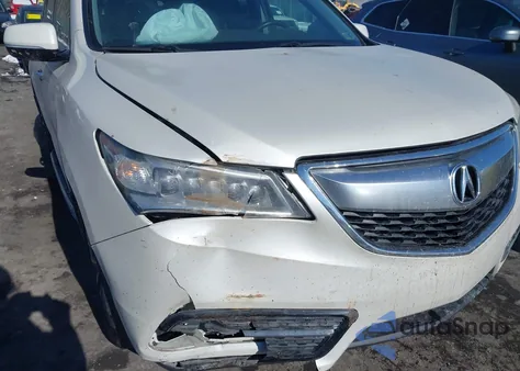 2015 Acura Mdx Technology Package z USA, uszkodzony, nr VIN 5FRYD3H43FB006769